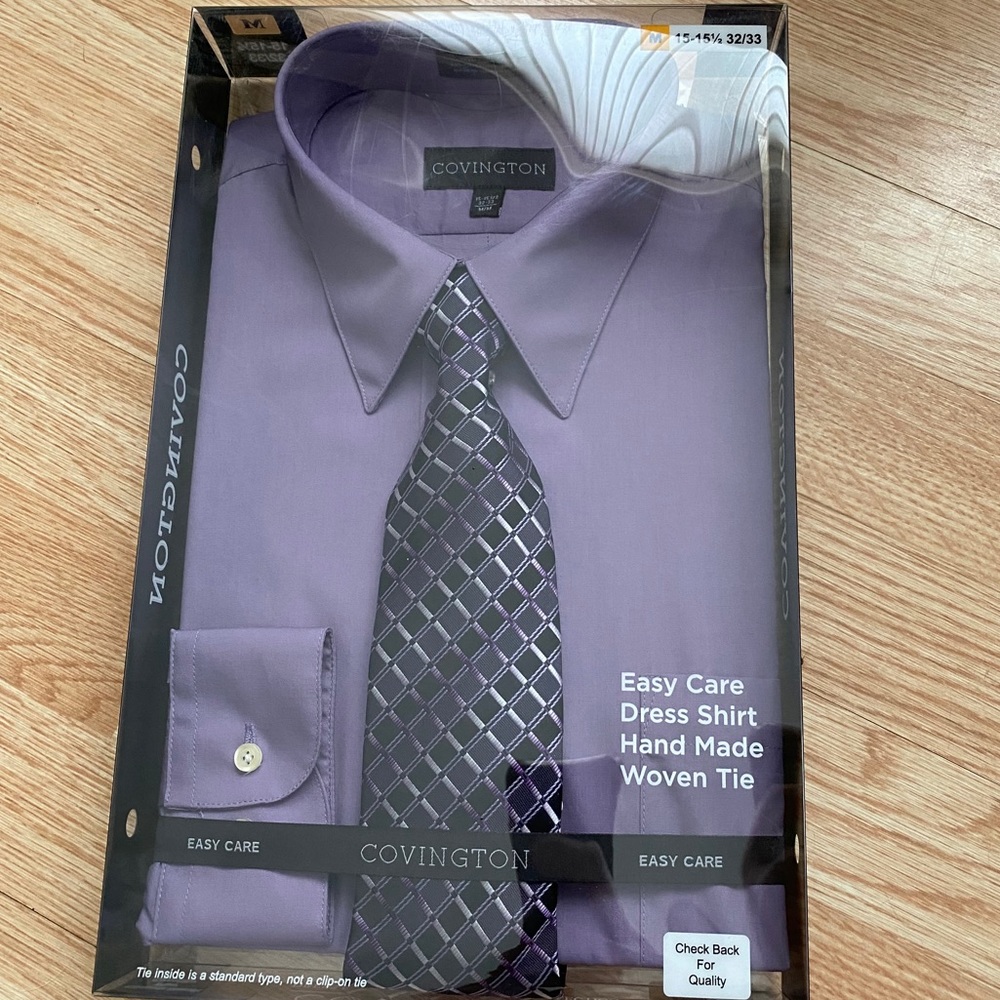 NWT Covington Dress Shirt, Medium